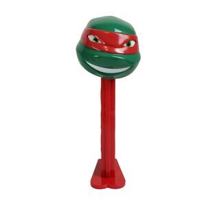 Teenage Mutant Ninja Turtle Raphael Giant Pez Candy Dispenser TMNT Fits Peez Pac